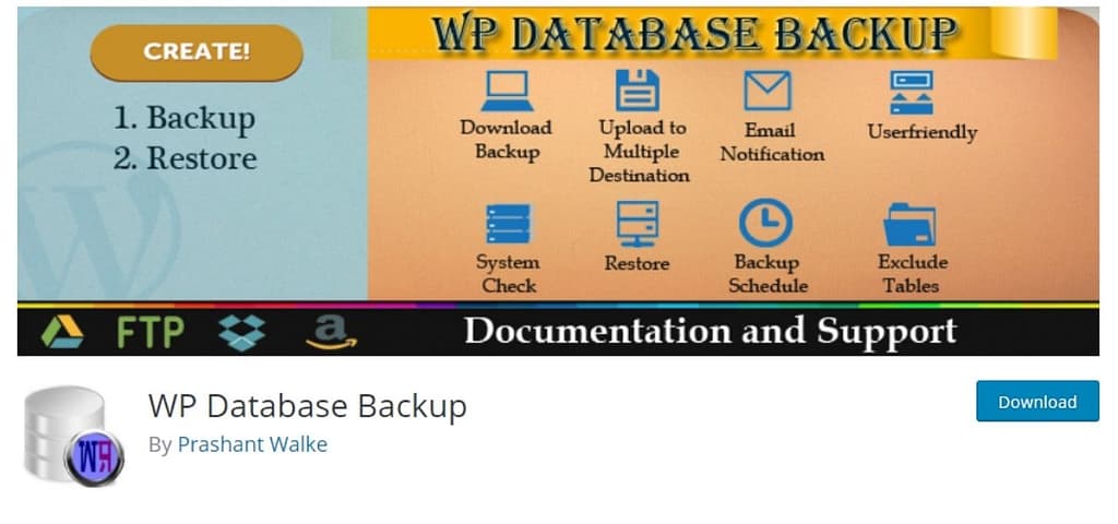 WP Database Backup