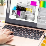 Laptop for Graphic Design.