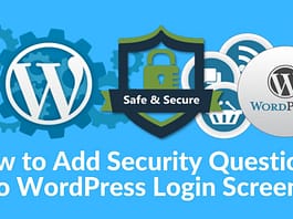 How to Add Security Questions to WordPress Login Screen