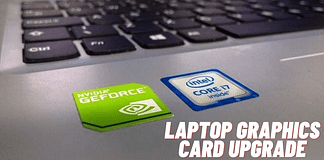 How to change graphics card on laptop