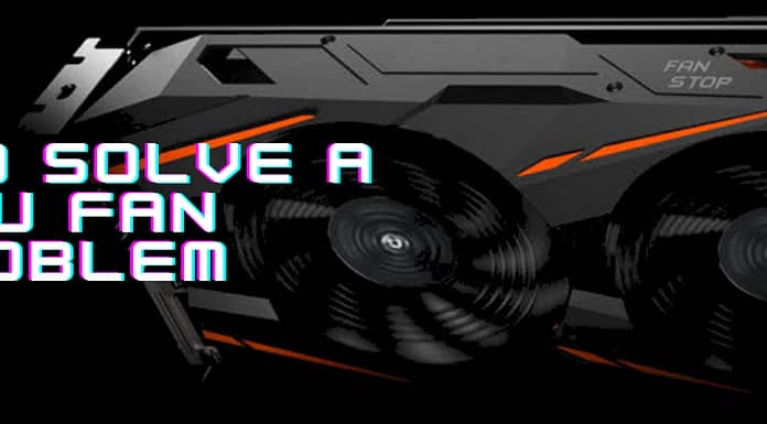 How to solve a GPU fan Problem