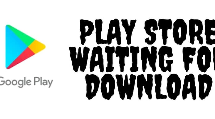 play store waiting for wifi