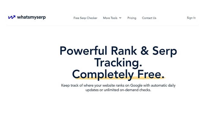 Whatsmyserp Review