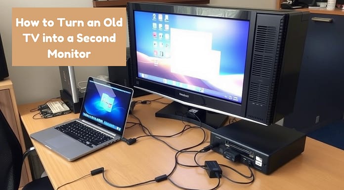 How to turn an old TV into a second monitor for freelancers