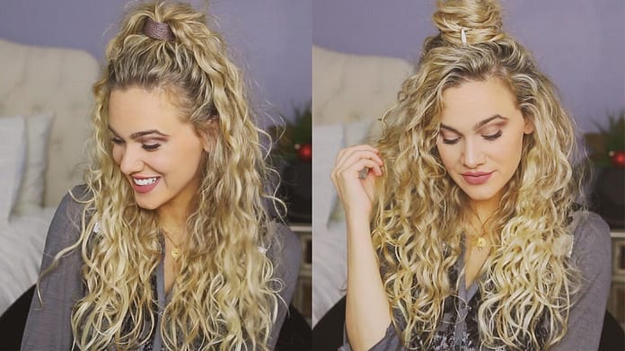 hairstyle for curly hair