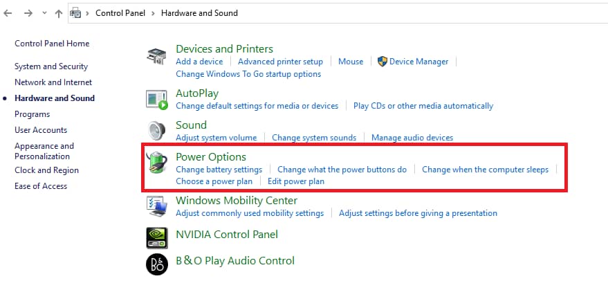 Fix Windows 10 Won’t Wake up From Sleep