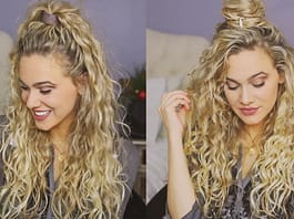 hairstyle for curly hair