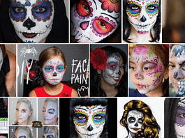 Top 10 Sugar Skulls Face Paint: Halloween Makeup Tips Sugar Skulls Face Paint