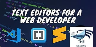 Best 5 Text Editors For Developer
