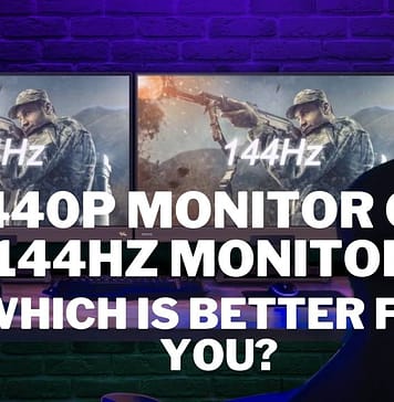 1440p Monitor Or 144hz Monitor: Which monitor is better for you? 1440p Monitor Or 144hz Monitor