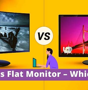 Curved vs Flat Monitor – Which Is Best Curved vs Flat Monitor