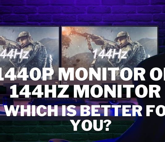 1440p Monitor Or 144hz Monitor: Which monitor is better for you? 1440p Monitor Or 144hz Monitor
