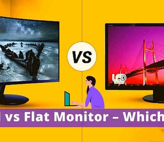 Curved vs Flat Monitor – Which Is Best Curved vs Flat Monitor