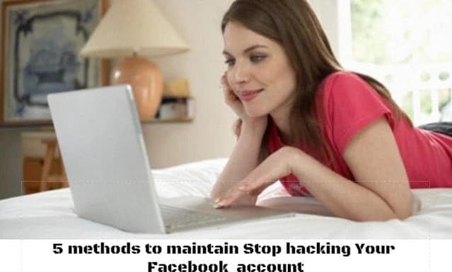 5 methods To maintain stop Hacking Your Facebook Account facebook account
