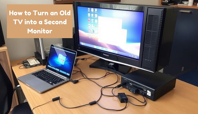 How to turn an old TV into a second monitor for freelancers