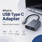 What Is USB Type C Adapter – Here’s how it works What Is USB Type C Adapter - Here's how it works