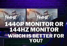 1440p Monitor Or 144hz Monitor: Which monitor is better for you? 1440p Monitor Or 144hz Monitor